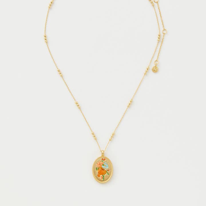 Fable England - Wholesale Pendant/Charm Necklace - FABLE The Zodiac Necklace - Aquarius