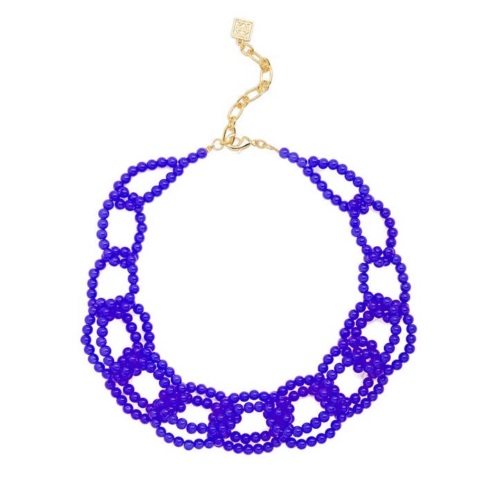 ZENZII Jewelry – Großhandel Perlenkette – Halskette mit Glasperlen und Gliederhalsband7