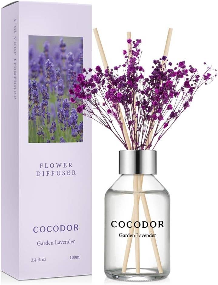 Cocodor Italy srl - Wholesale Reed Diffuser - Cocodor Flower Diffuser 100ml (3.4oz) - Garden Lavender1