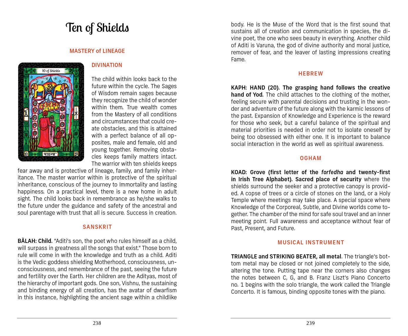 REDFeather - Venta al por mayor Cuerpo, mente y espíritu - El Tarot védico: Oriente se encuentra con Occidente10