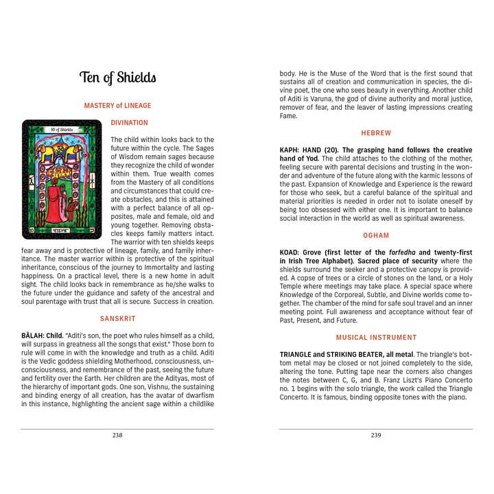 REDFeather - Venta al por mayor Cuerpo, mente y espíritu - El Tarot védico: Oriente se encuentra con Occidente10