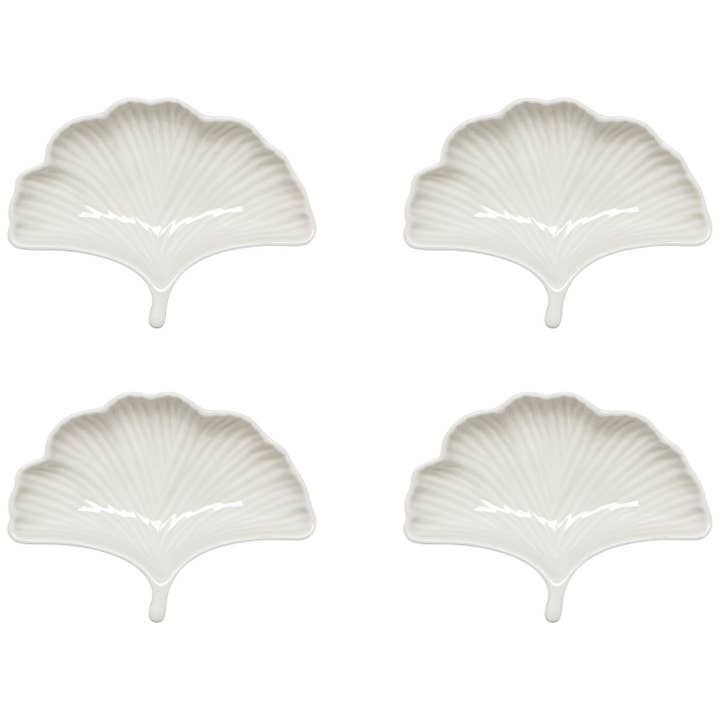 Ginkgo Dipping Dishes Set of 4 for wholesale by Danica Heirloom