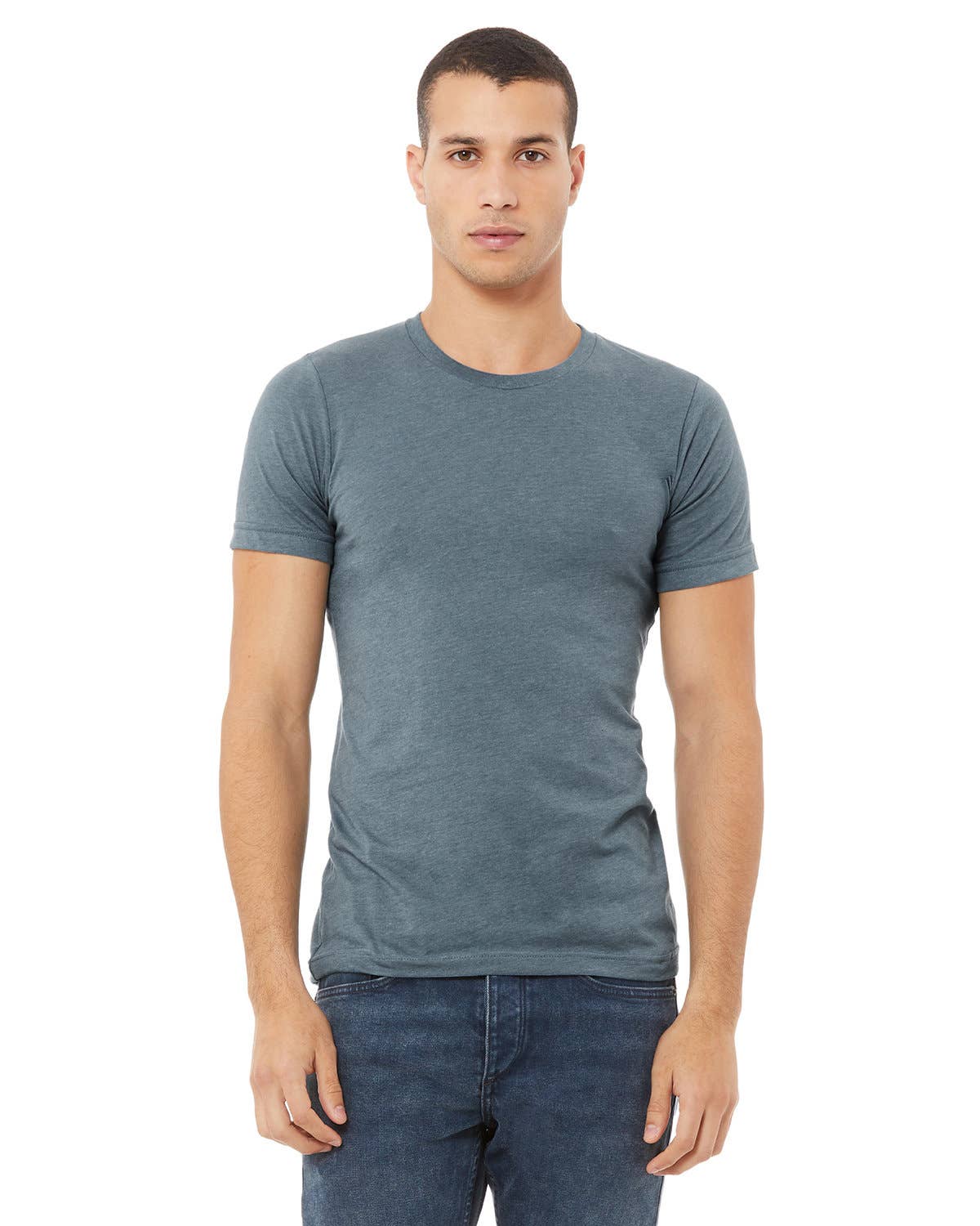 Total Apparel - Wholesale T-Shirt - Men's - Bella + Canvas Unisex Heather Blank CVC T-Shirt | 3001CVC1