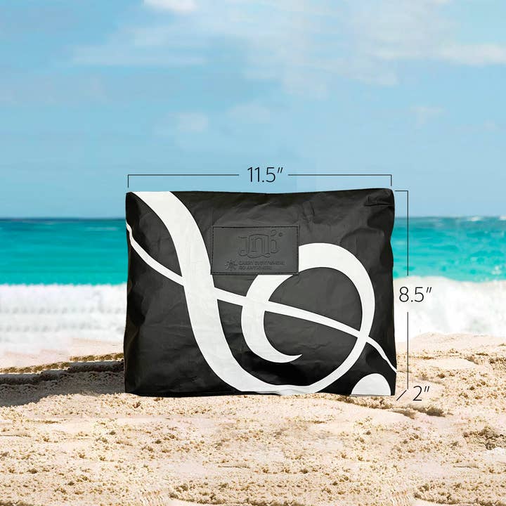 JNBFASHION.COM - Wholesale Pouch - Women's - 100% Coated Tyvek Material G Clef Design Beach Pouch2