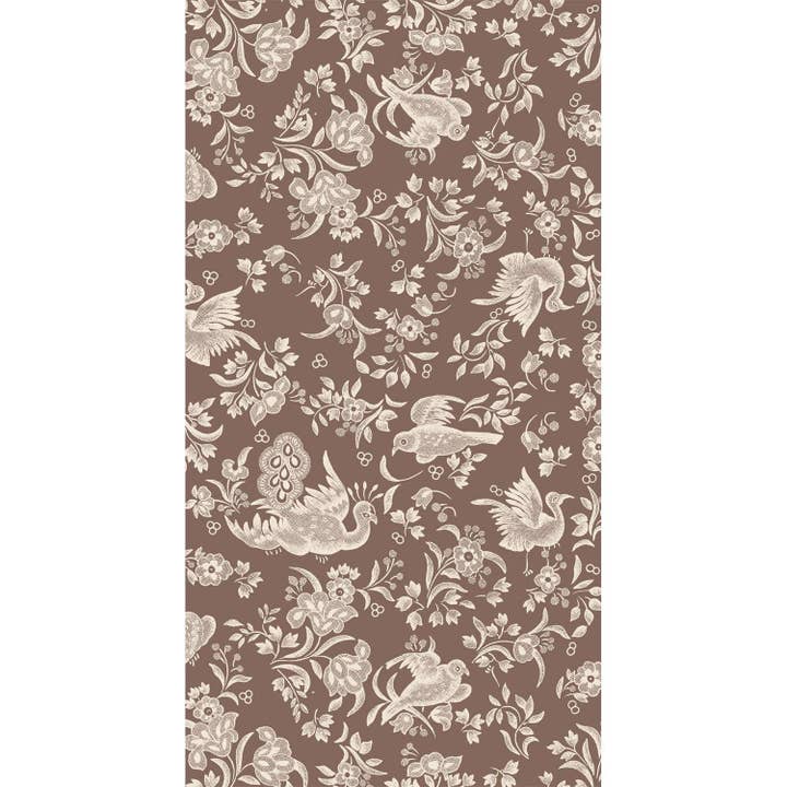 Serviette d'invité Regal Peacock brune pour la vente par Hester & Cook - Stationery