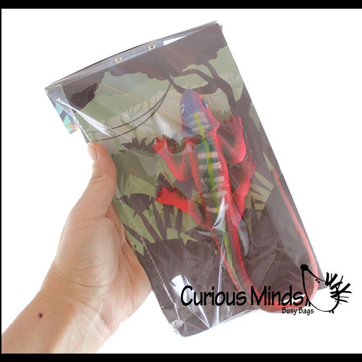 Curious Minds Toys - Wholesale Fidget toy – Kids - 1 Jumbo Grow a Lizard in Water - Add Water and it Grows up9