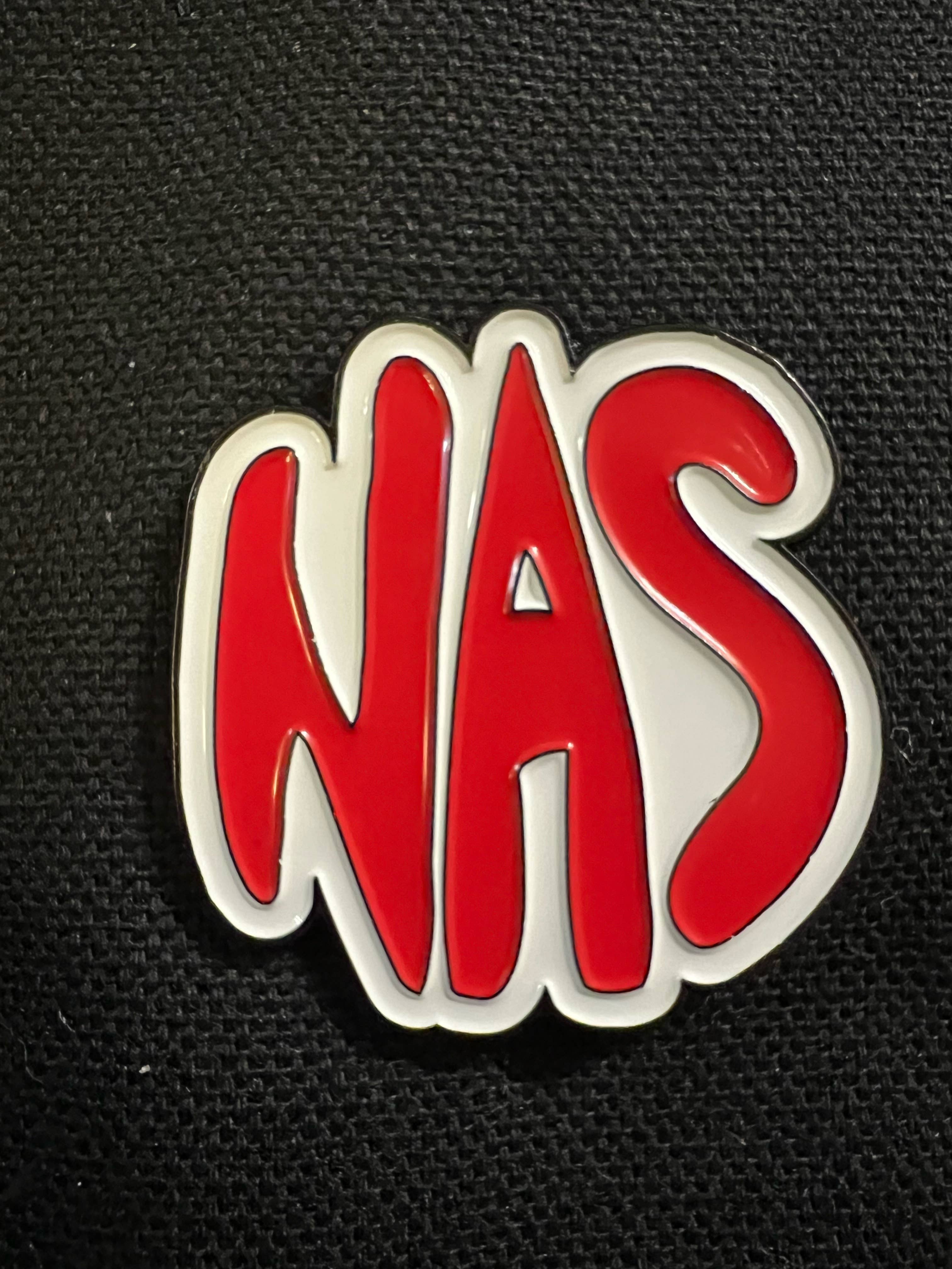 B-Side - Wholesale Lapel Pin/Button - Nas Pin