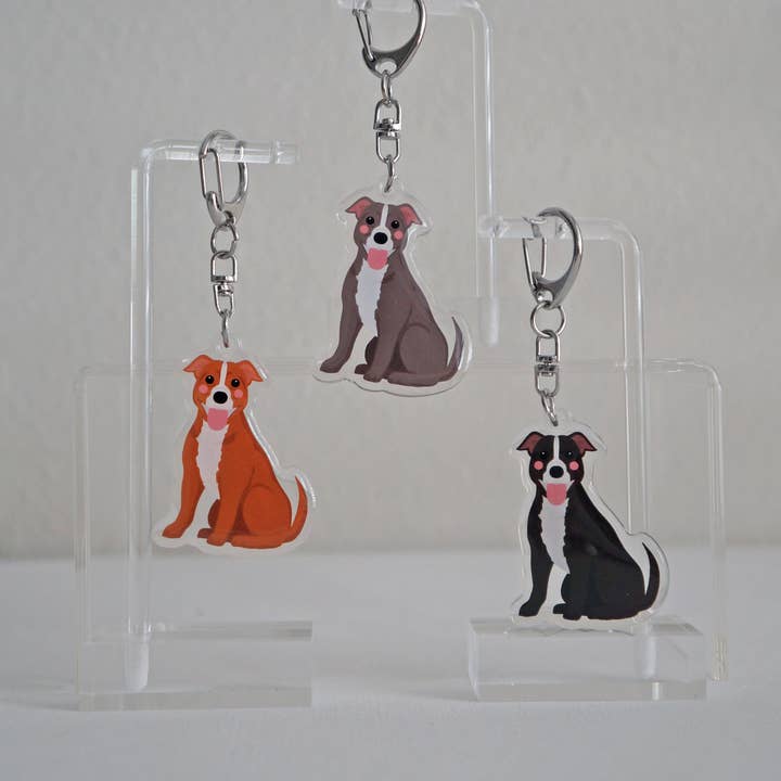 kiwi & WILLOW - Wholesale Keychain - Unisex - Pitbull Epoxy Keychain21