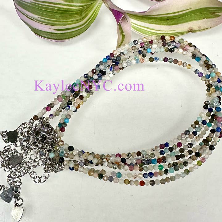 2mm Natural Mix Crystal Anklets Healing Energy and other Purchase Wholesale bead anklet. Free Returns & Net 60 Terms on Faire trending on Faire.