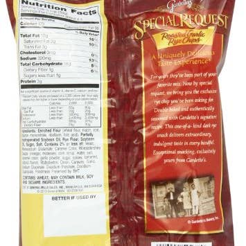 Shop The King - Wholesale Chips - Gardetto's Special Request Roasted Garlic Rye Chips, 4.75 oz - 7 Count