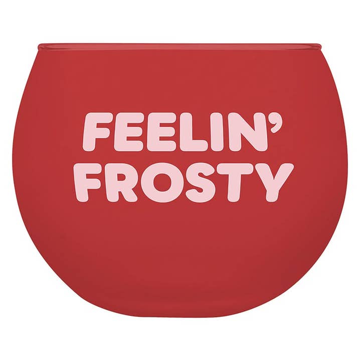 Roly Poly Glass - Feelin Frosty for wholesale by Slant Collections by Creative Brands