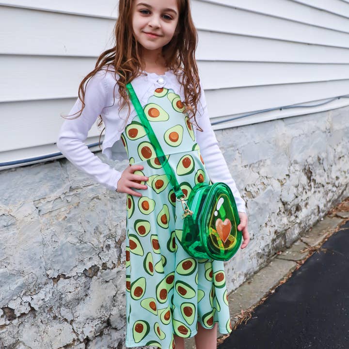 Bewaltz - Wholesale Crossbody bag – kids - Jelly Fruit Handbag - Avocado 🥑5