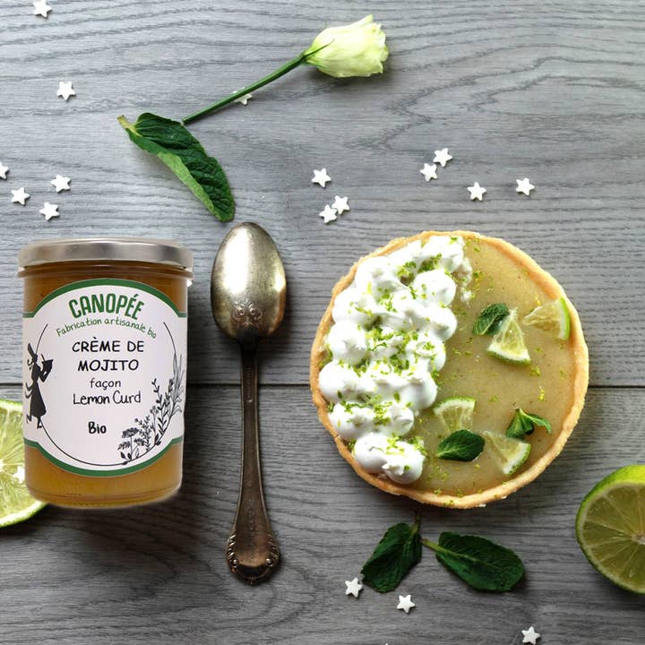 Biscuiterie des Vénètes - Wholesale Jam/Jelly - Mojito Cream Lemon Curd Style - Organic1