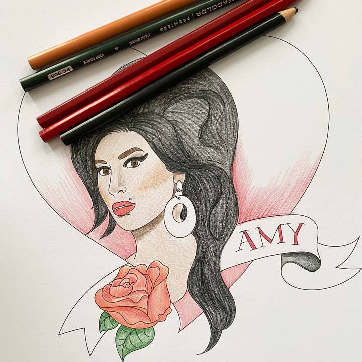 I Love Mel - Wholesale Coloring & Activity Book - Adult - AMY WINEHOUSE PAPER DOLL - BARGAIN BOX OF 303