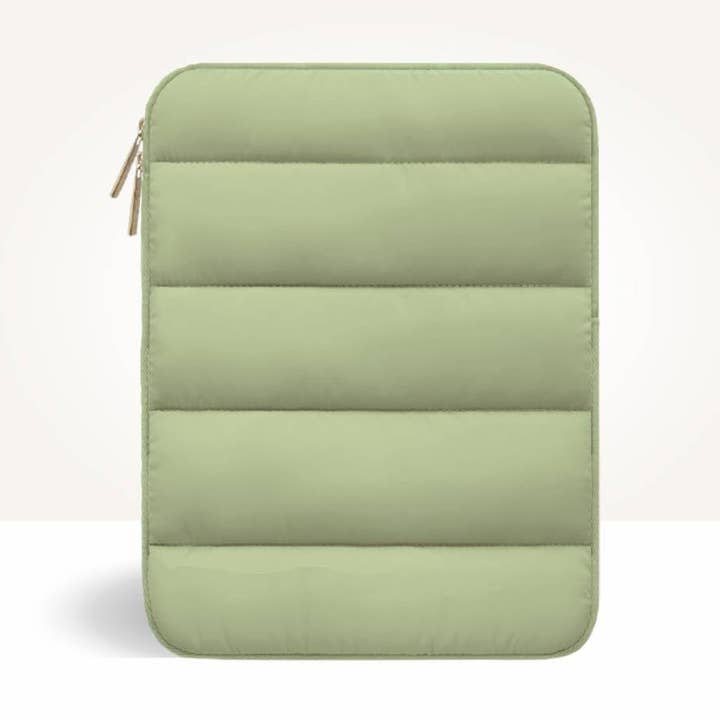 Borsa a soffietto Matcha - verde, terrosa, soffice, gonfia per la vendita all'ingrosso da parte di Design Your Life Planner