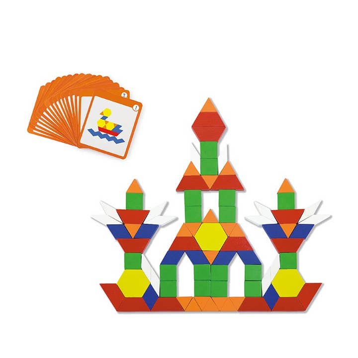 Trade Toys Limited - Wholesale Building Set - Kids - Viga Magnetic Geometric Blocks - 102pcs