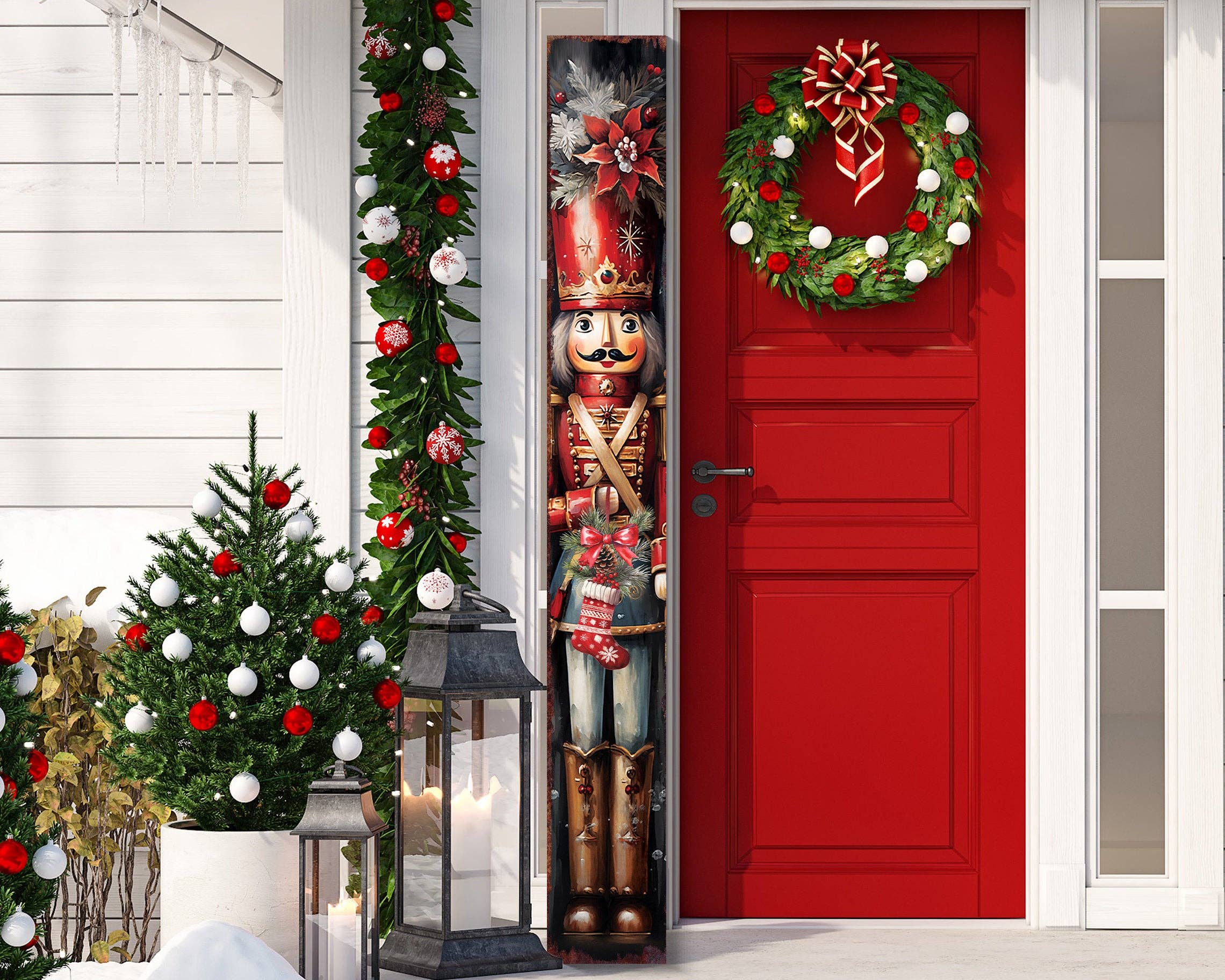 TX USA Corporation - Wholesale Christmas Decoration - 72" Nutcracker Christmas Porch Sign | Grand Indoor Outdoor Holiday Decor4
