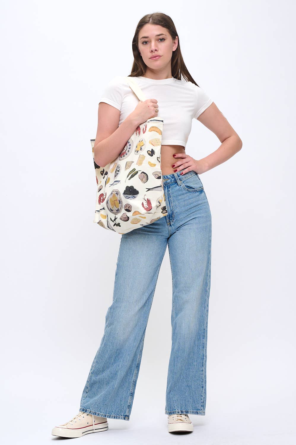 SM WARDROBE - Wholesale Tote Bag - Women's - MEDITERRANEAN DELIGHTS PRINT TOTE BAGS1