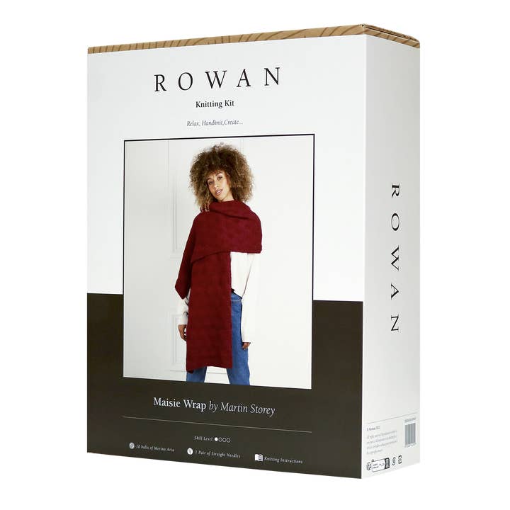 Maisie Wrap - ROWAN - Knitting Kit for wholesale by The DMC Group