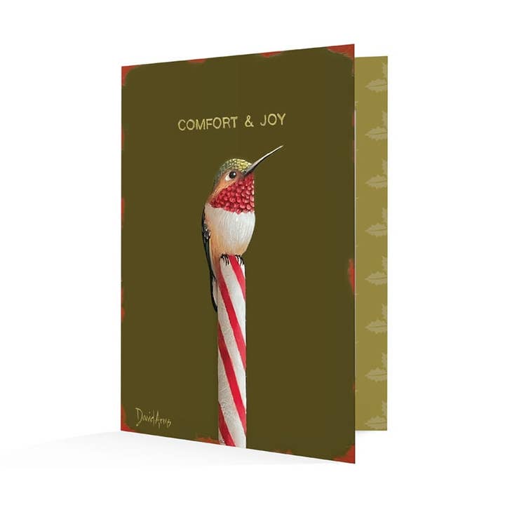 David Arms - Wholesale Season's Greetings Card - “Comfort & Joy” Christmas Card