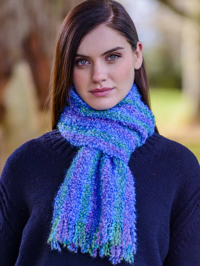 Mohair Viscose Scarf 34A2 for wholesale by Mucros Weavers