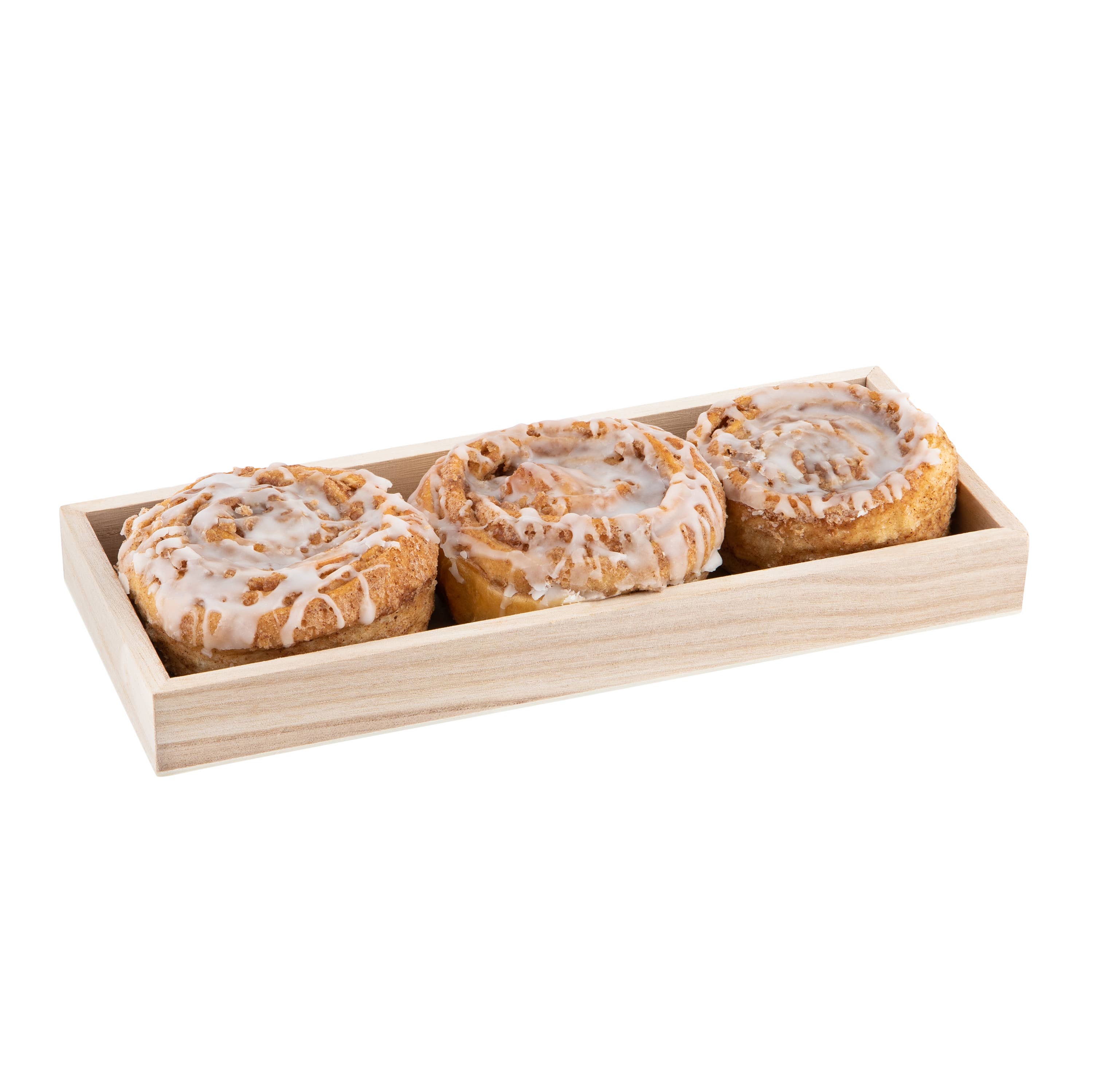 Hammont - Wholesale Serving Tray - Wooden tray Natural color 10x4x1 Inches (pack of 4)1