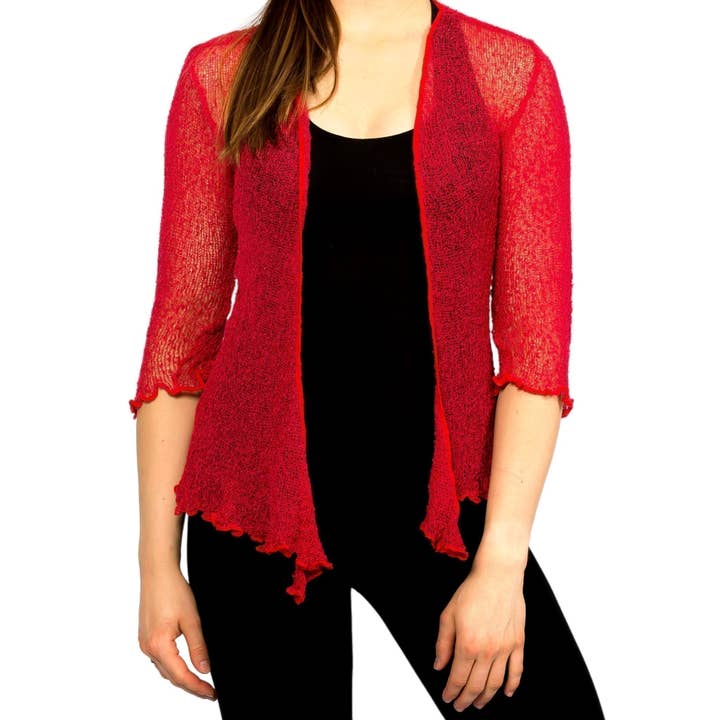 Ruby Sera – Engroshandel Cardigan - Dame – Letvægts sommer cardigan dansesweater36