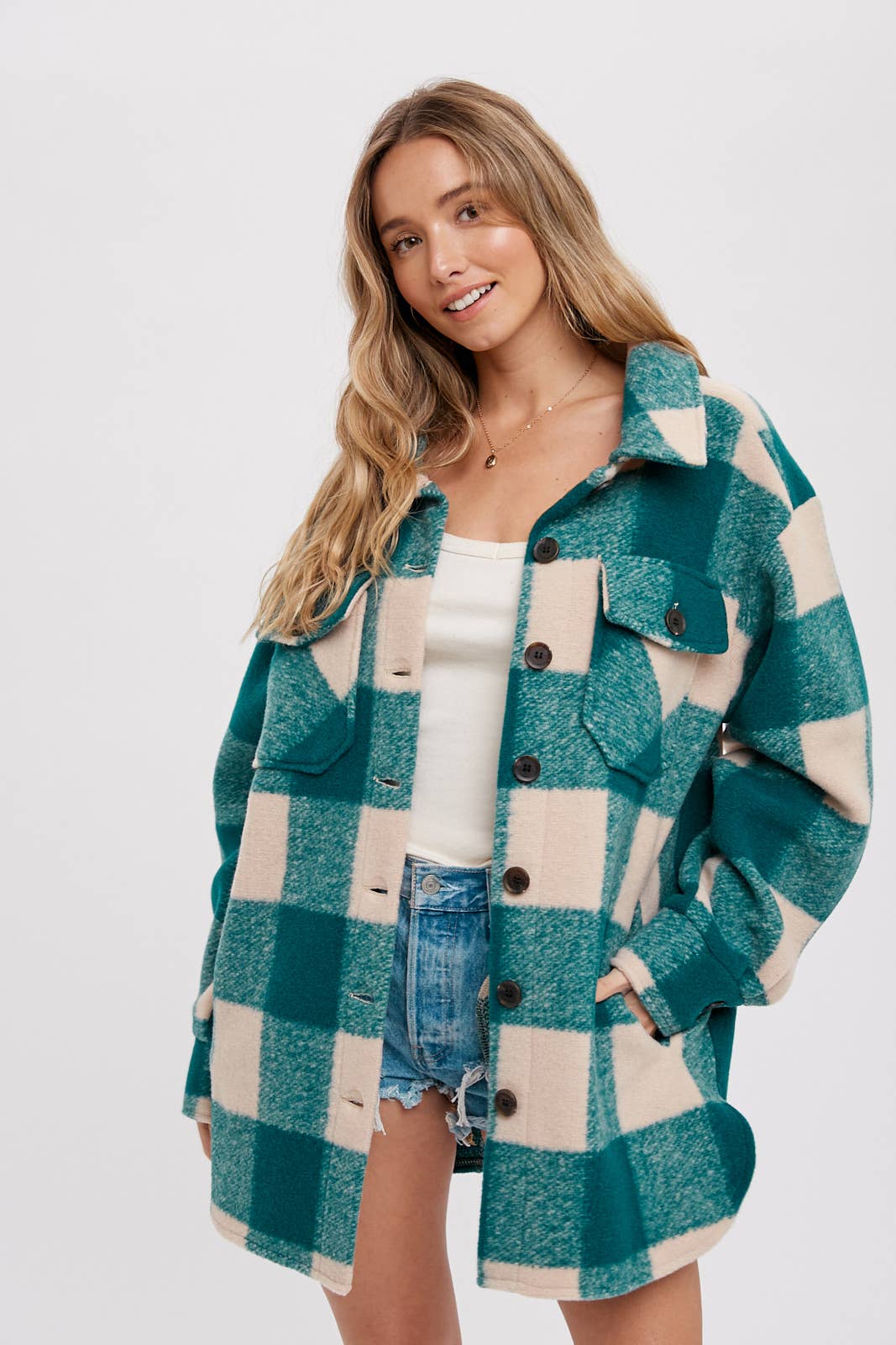 Bluivy – wholesale Rock - Dam – BORSTAD RUTIG ÖVERDIMENSIONERAD KAPPA4