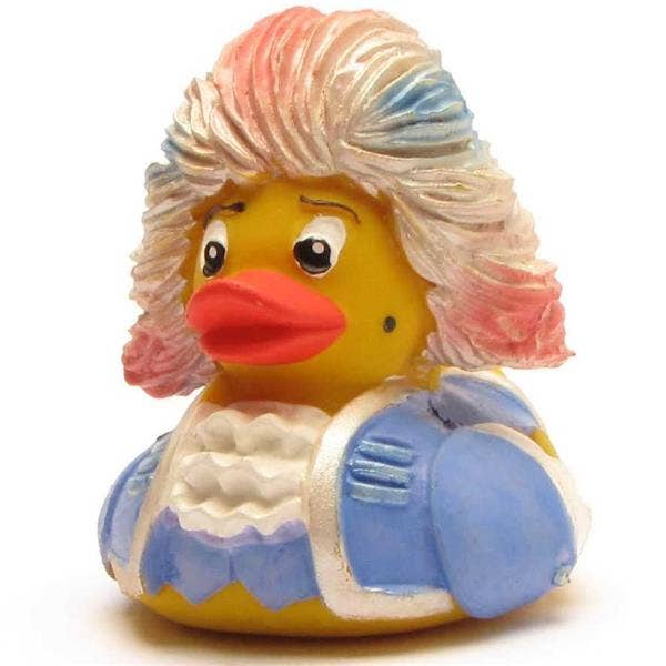 Rock me Amadeus - blu paperella che cigola - anatra di gomma per la vendita all'ingrosso da parte di Duckshop