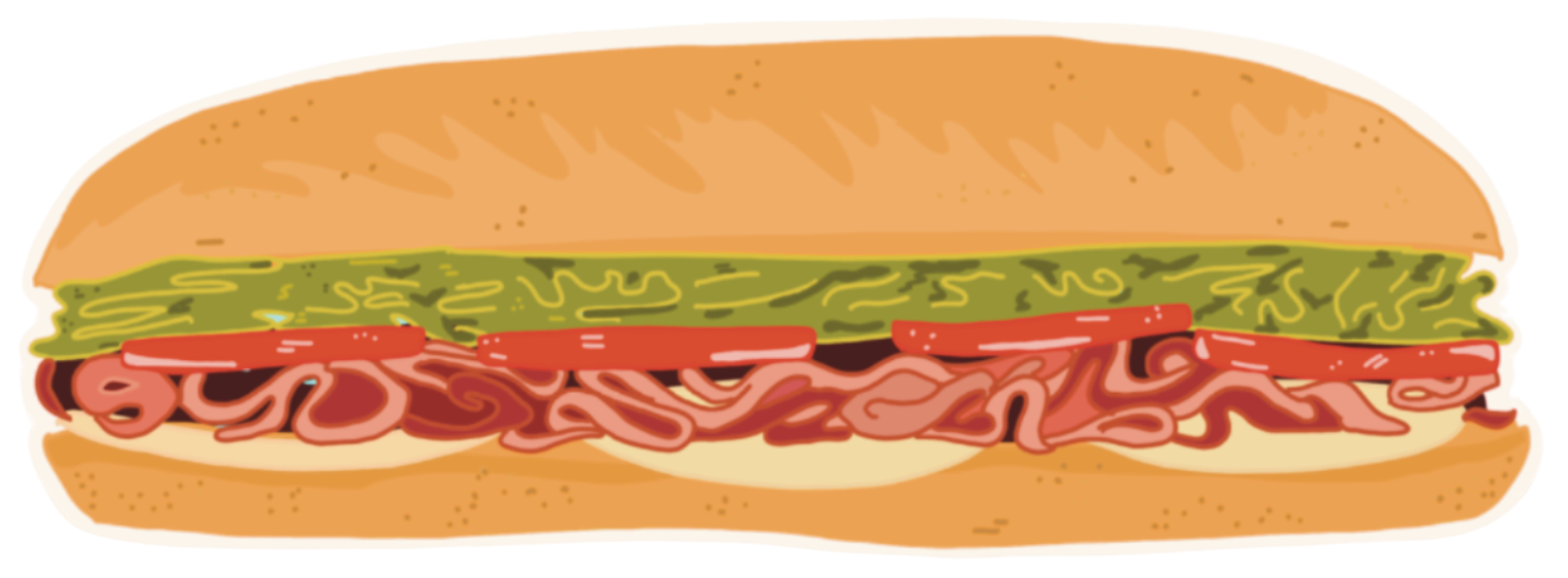 After Party Paper Co. - Wholesale Sticker - Philly Foods Sticker Sheet5