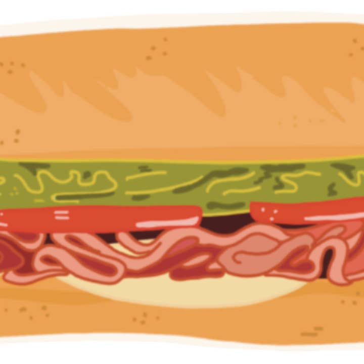 After Party Paper Co. - Wholesale Sticker - Philly Foods Sticker Sheet5