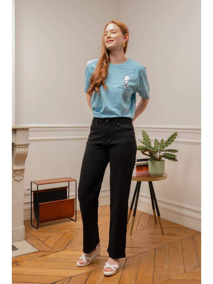 Vivid - Vendita all'ingrosso Jeans - Donna - Jean a gamba larga colore