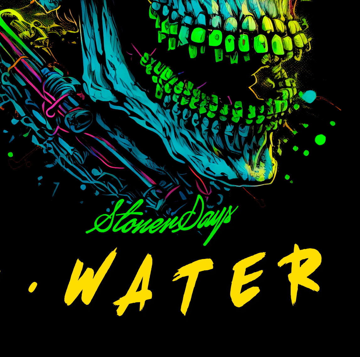 StonerDays Apparel - Vente Débardeur – homme - Réservoir Water My Plants3