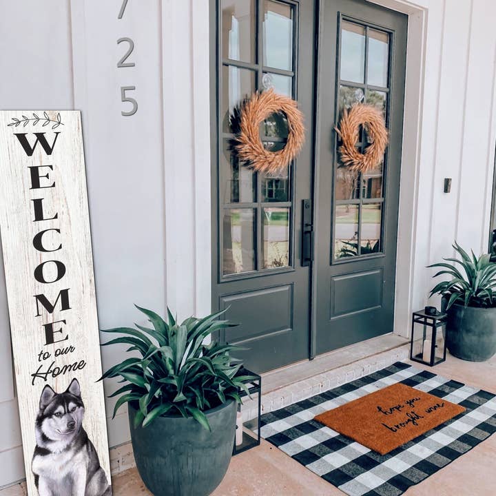 E&S Pets - Wholesale Outdoor Sign - Westie Welcome sign4