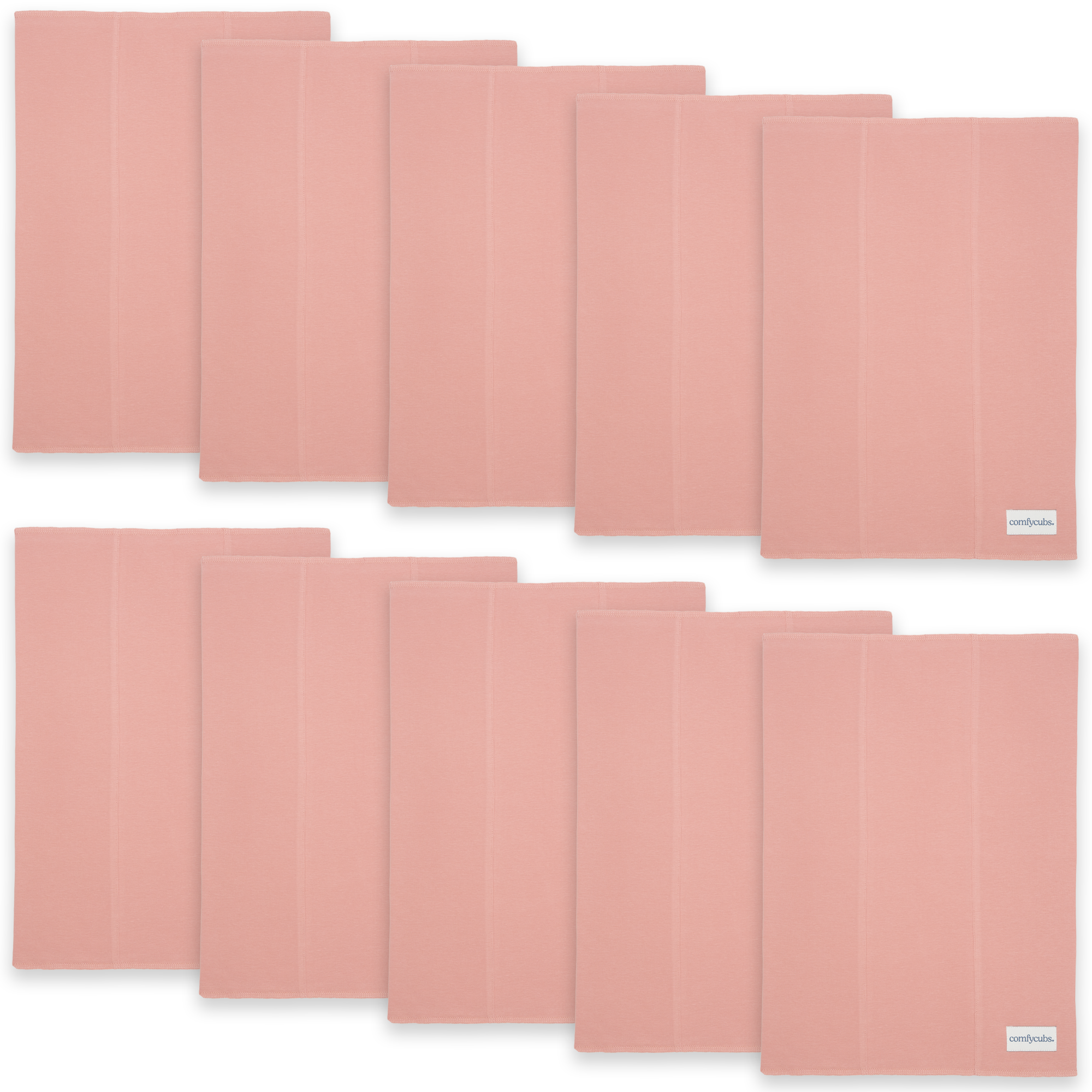 Comfy Cubs - Wholesale Burp Cloth - Baby - Baby Burp Cloths Set, Large 6-Layer, 100% Cotton Comfy Cubs19