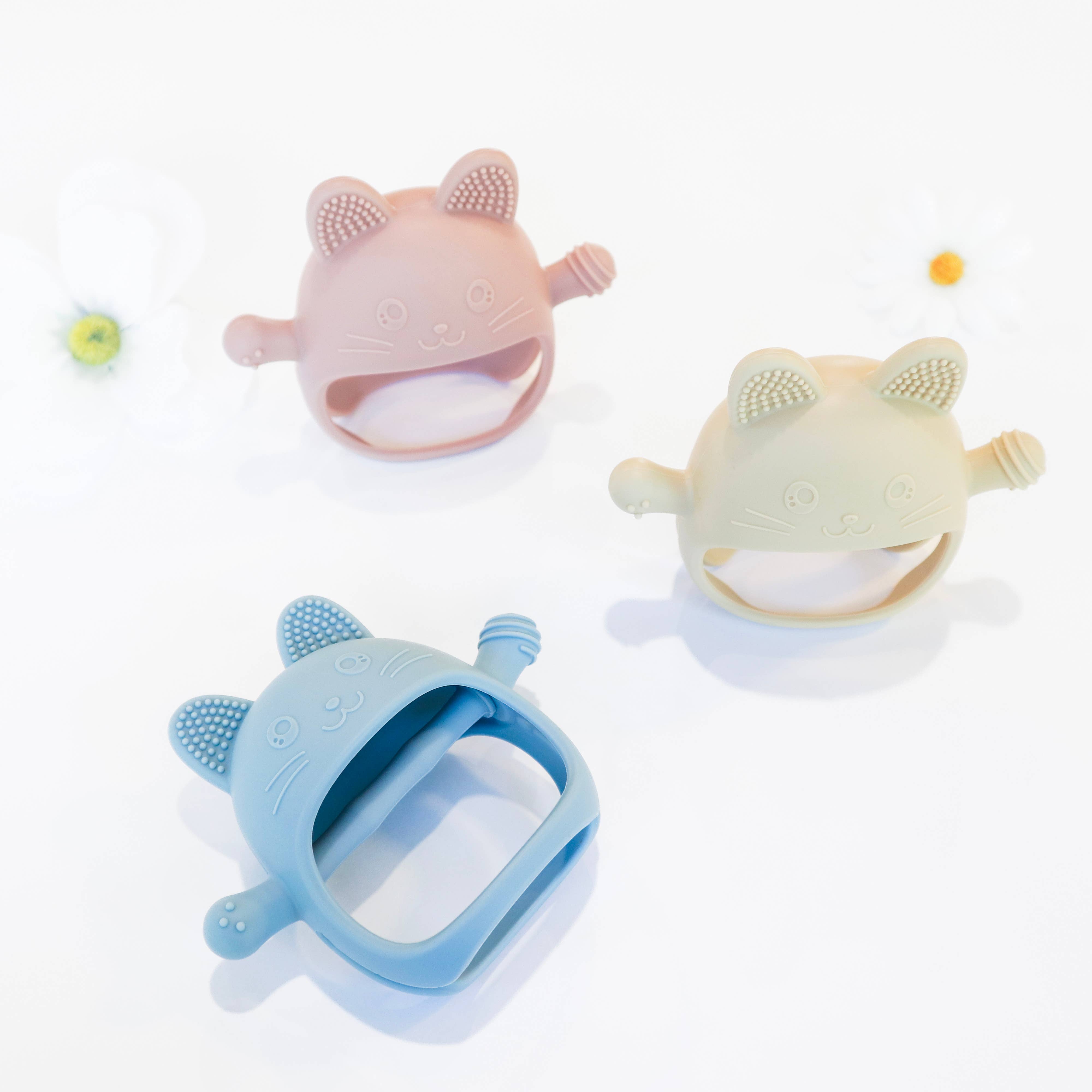 Pusty Pink Manopla para la Dentición del Gato - Rosa Empolvado de venta al por mayor en Faire6