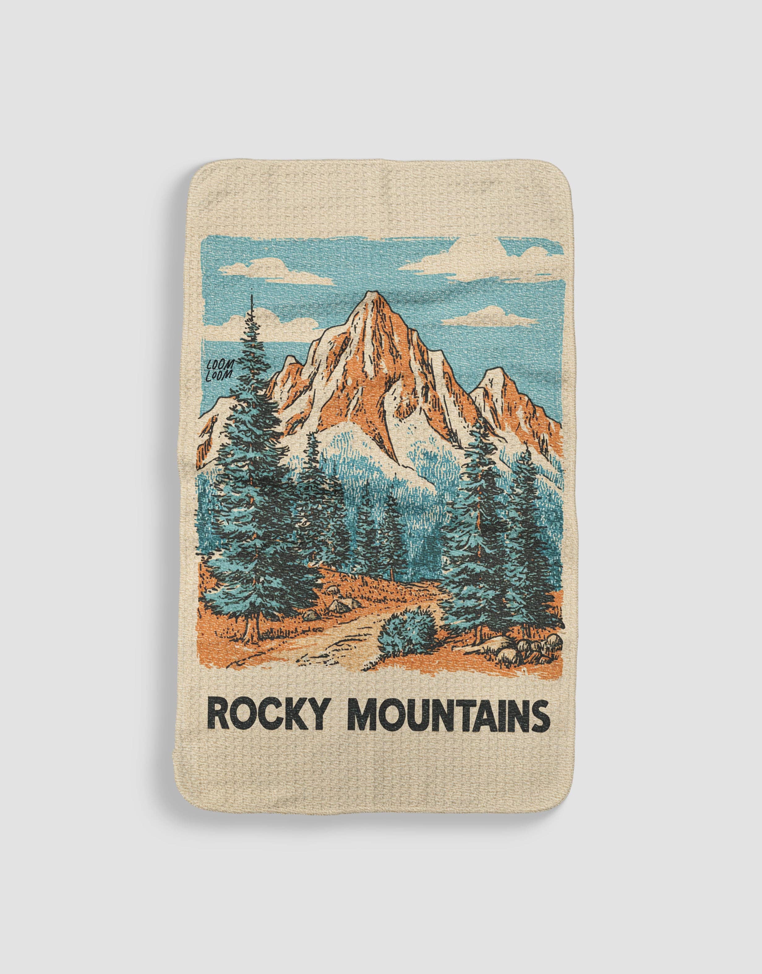 Loom Loom - Wholesale Tea Towel - Rocky Mountain0