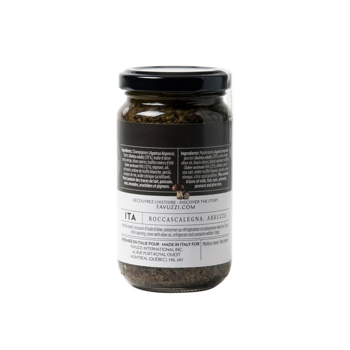 Favuzzi (Canada) - Wholesale Sauce - Mushroom & Truffle Spread1