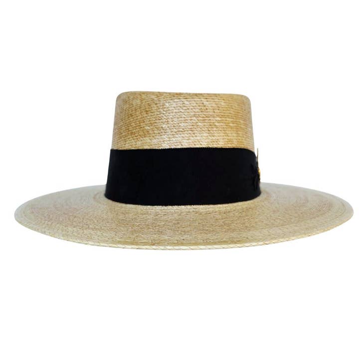 Royalty Straw Telescope Crown Hat - Tan for wholesale on Faire7