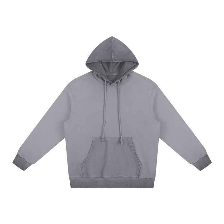 Plair Ombre Vintage Stone Washed Kleurgepunt Hoodie voor wholesale door Plair