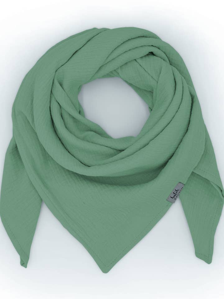 Pañuelo de muselina para niños pequeños • Eucalipto para venta al por mayor de hutch&putch