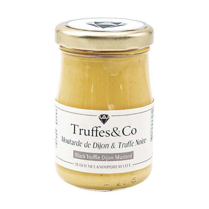 Sort trøffel sennep 100g for engroshandel hos Truffes&Co