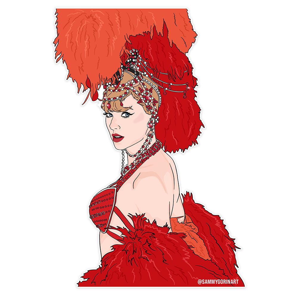 Sammy Gorin LLC – wholesale Klistermärke – Paljetter är för evigt-klistermärke0