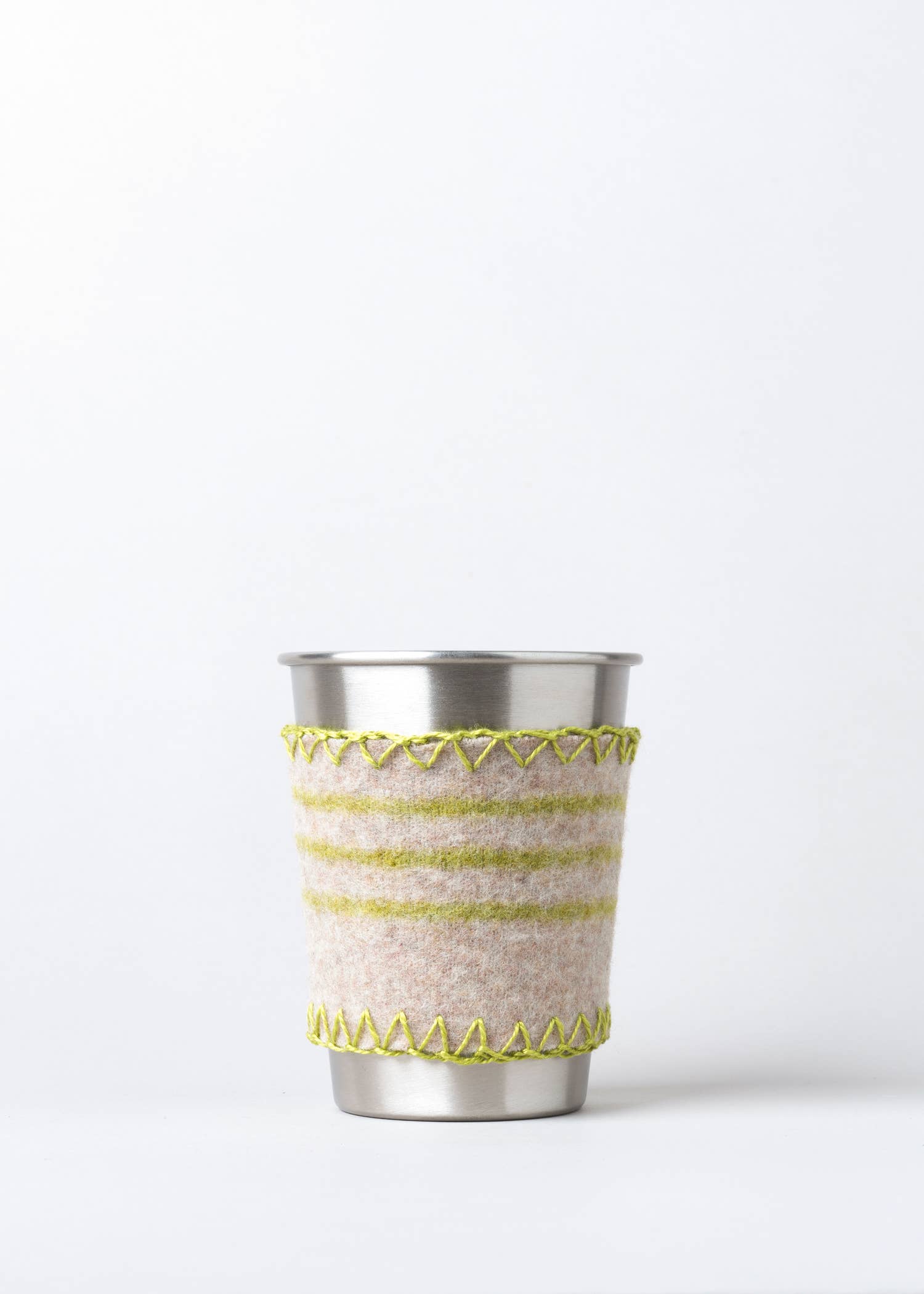 Citizen Burro – Großhandel Trinkglas/Tasse – Kleiner Stahlbecher mit Merino-Hülse, 12 oz5