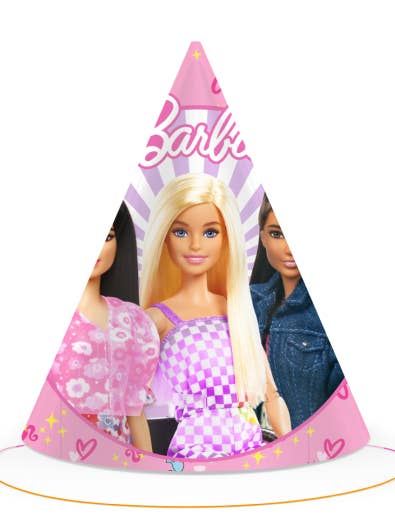 6 BARBIE HATS for wholesale by Fiestora