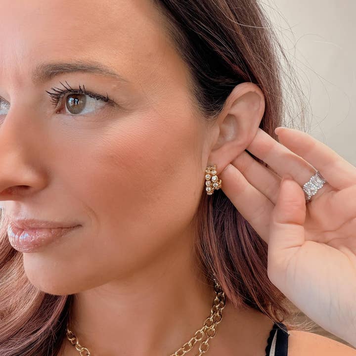 OliviaBlair Designs - Wholesale Hoop Earrings - Dawn Hoops