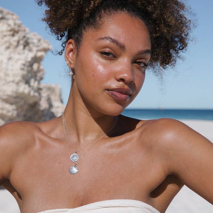 Malakai the Label - Wholesale Pendant/charm necklace - Isola Sea Necklace in Sterling Silver3
