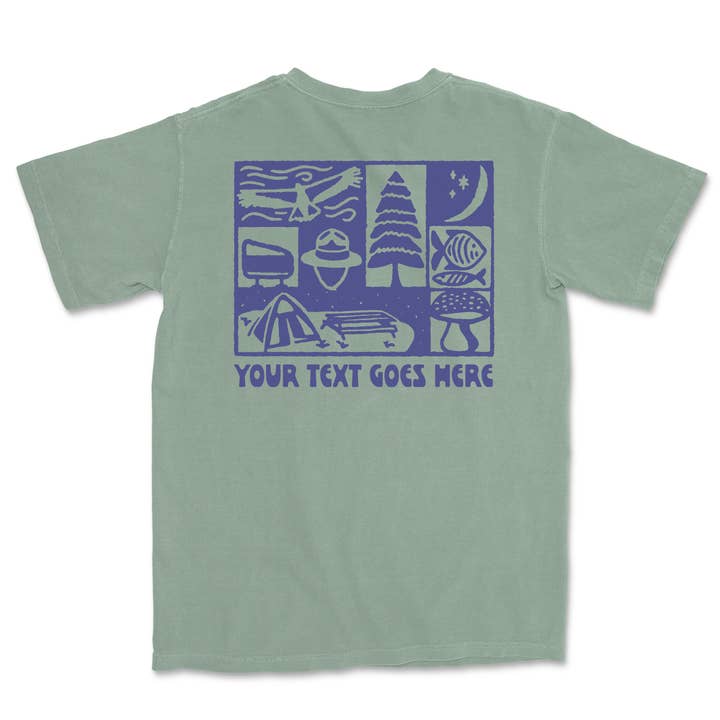Island View Outfitters - Wholesale Screen Printed T-Shirt - Unisex - *CUSTOM* Backcountry Trip Tee2