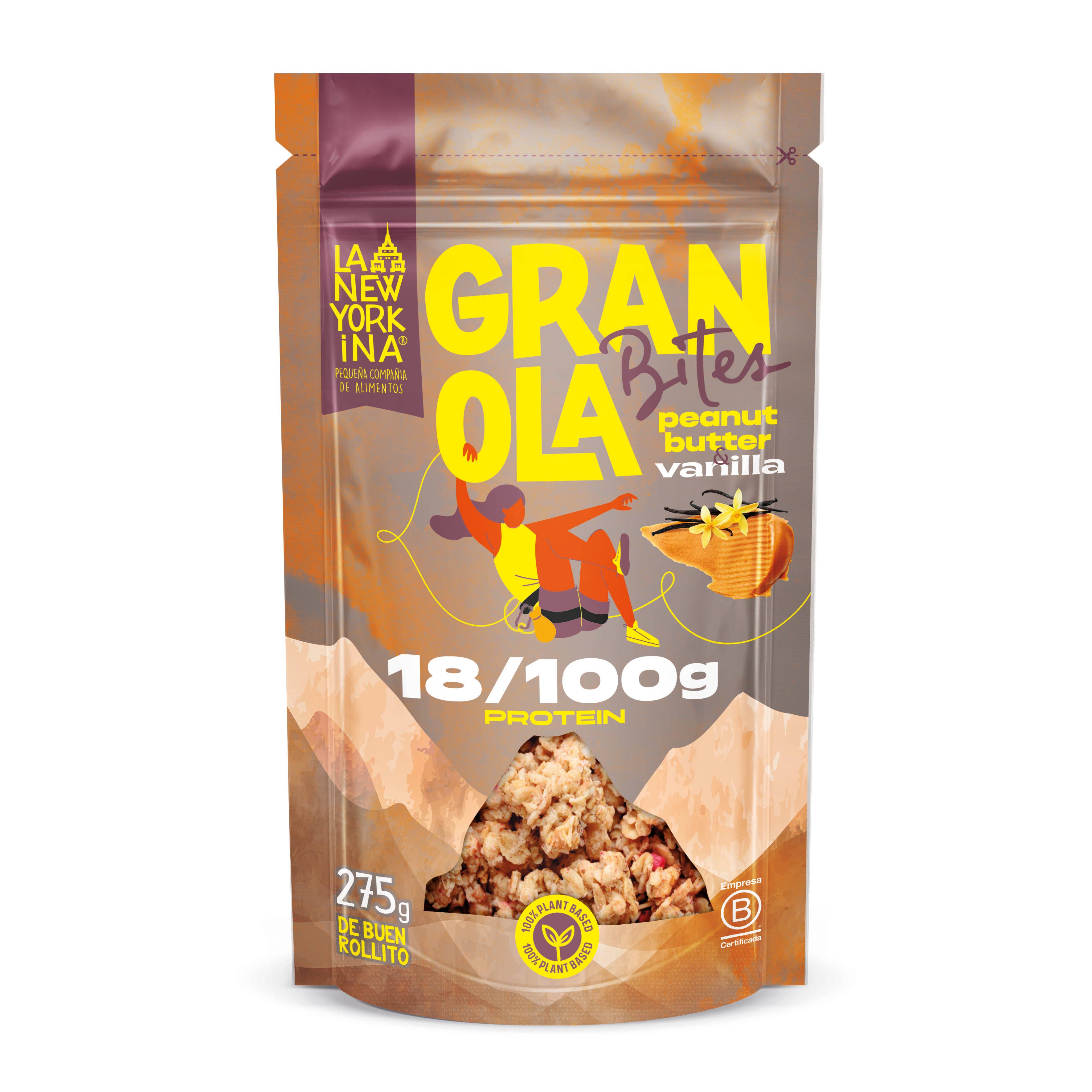 La Newyorkina - Wholesale Granola - Peanut Butter Vanilla granola 275 g2