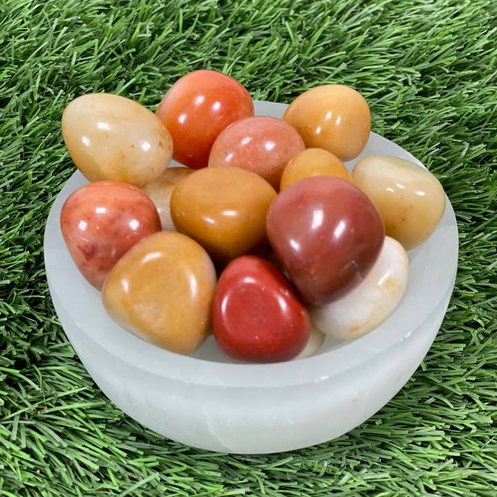 CaNatureLover - Wholesale Spiritual Stone/Crystal - Tumbled HONEY ONYX / HONEY ONYX / HONEY ONYX CRYSTAL